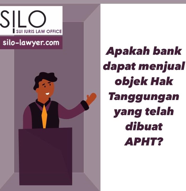 Apakah bank dapat menjual objek hak tanggungan yang telah dibuat APHT