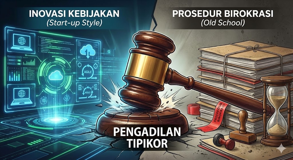 Disrupsi di Meja Hijau