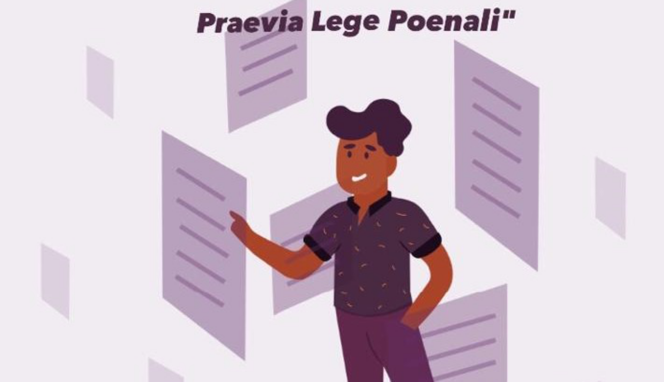 Nullum Delictum Nulla Poena Sine Praevia Lege Poenali